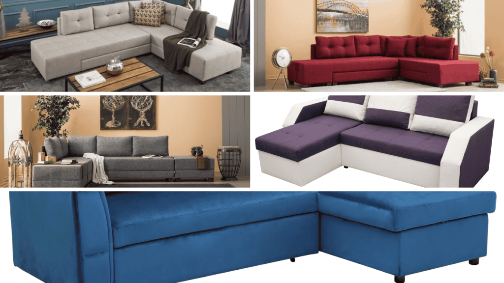 Colțar Extensibil pentru Living